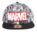 Cap Marvel Classic Red and White Logo