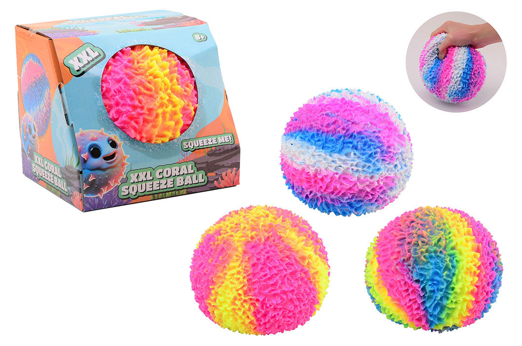 Squishy Palla Corallo XXL 15cm 1pz Assortimento