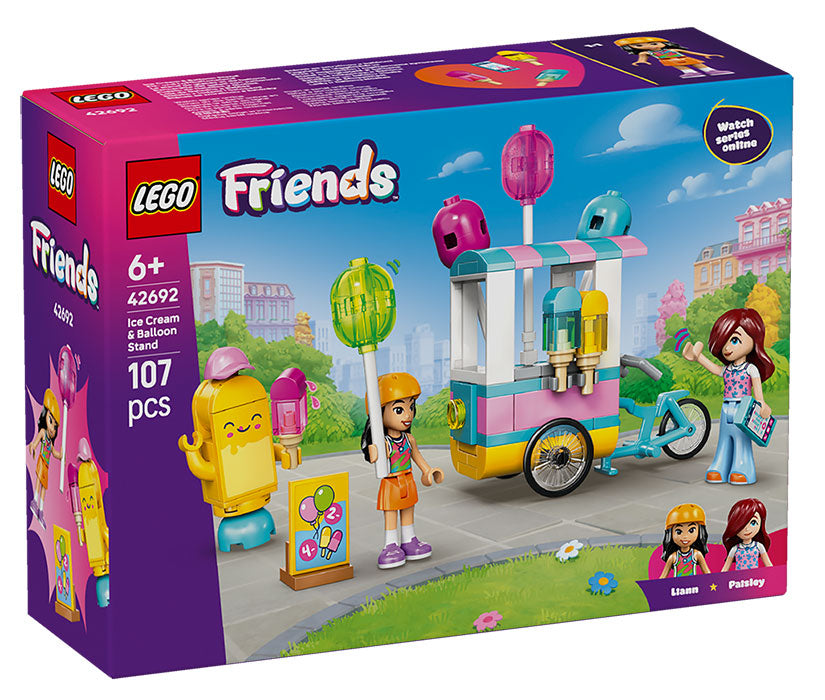 42692 Friends Bancarella dei Gelati con Palloncini