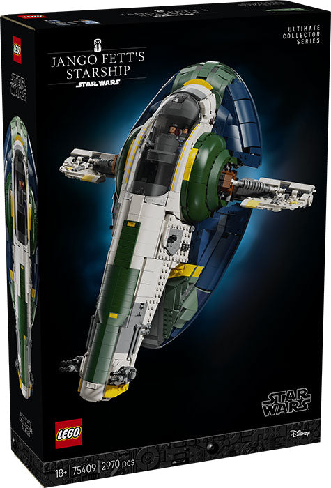 75409 Star Wars Astronave Classe Firespray Jango Fett RARE