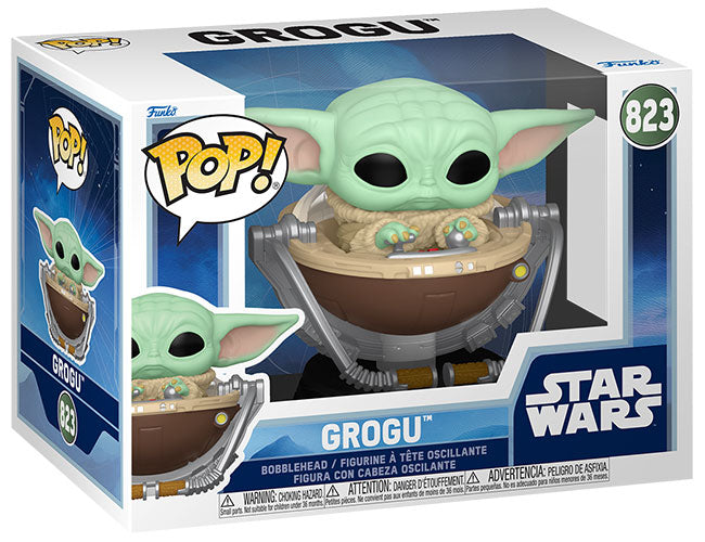 FUNKO POP Star Wars Grogu in Pram 823