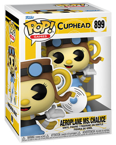 FUNKO POP Cuphead S3 Aeroplane Ms. Chalice 899
