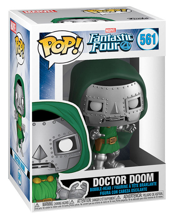 FUNKO POP Fantastici 4 Doctor Doom Bobble 561