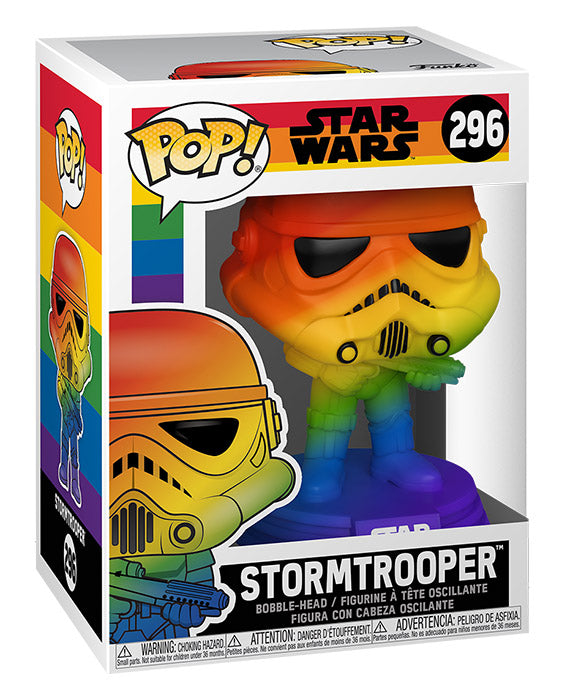 FUNKO POP Pride Star Wars Stormtrooper 296