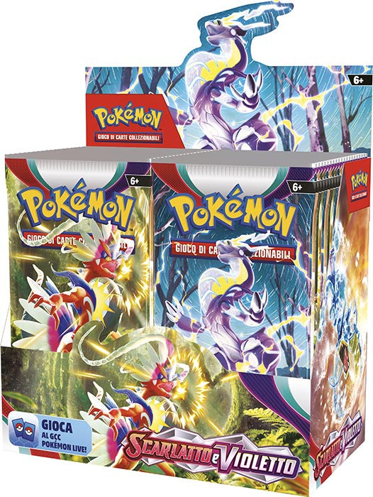 Pokemon ITA Scarlatto e Violetto 01 Box 36 Buste