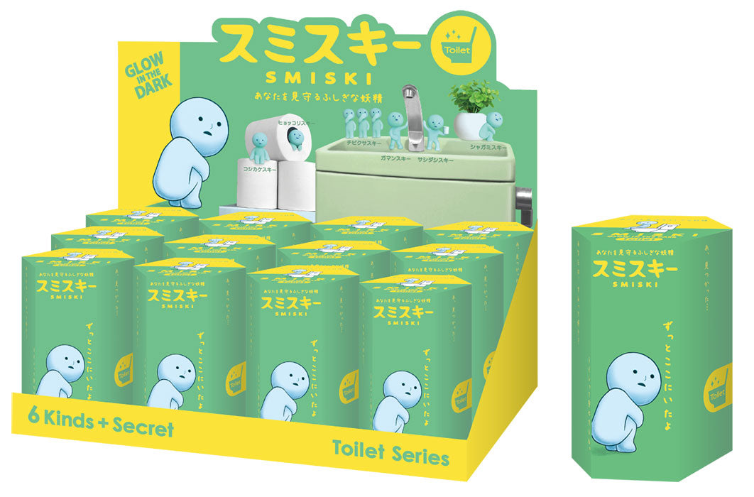 SMISKI Toilet Series GLOW 1pz Assortimento