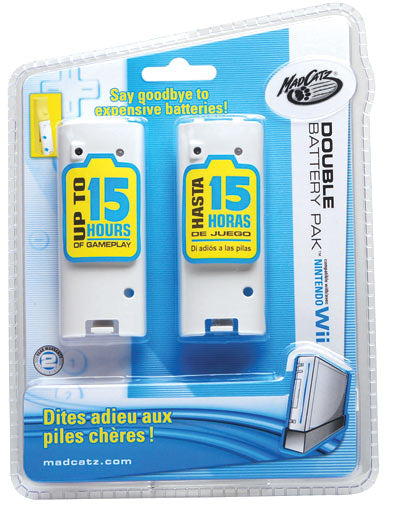 MAD CATZ WII Double Battery Pack