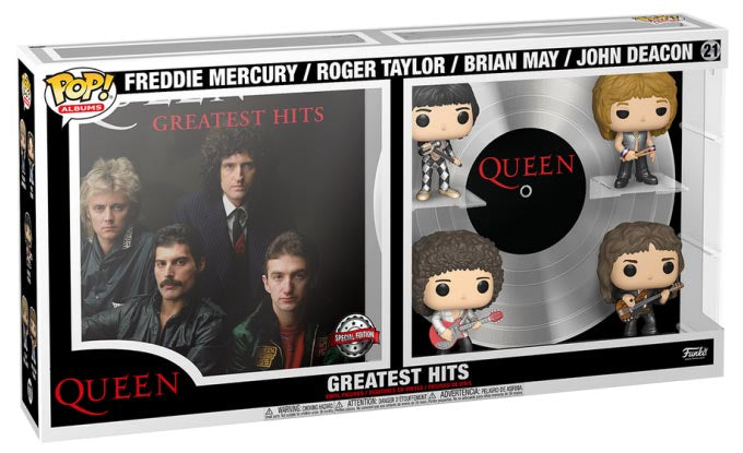 FUNKO POPS Albums Deluxe Queen Greatest Hits 4 Pack 21
