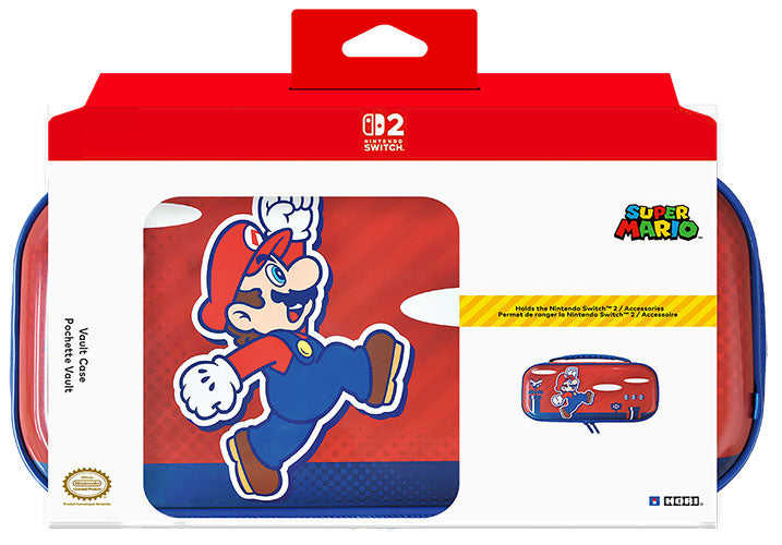 HORI SWITCH 2/SWITCH Custodia Vault Case Super Mario