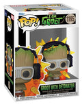 FUNKO POP I Am Groot Groot w/Detonator Bobble 1195