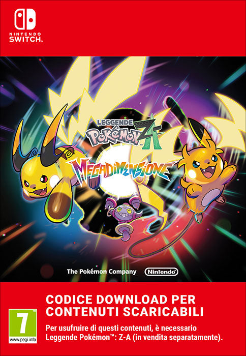Leggende Pokemon Z-A Mega Dimension DLC