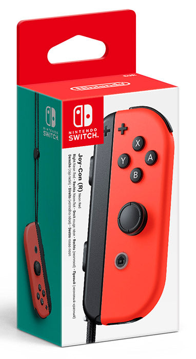 NINTENDO Switch Joy-Con Destro Rosso Neon
