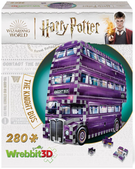 Puzzle 3D 280pz Harry Potter The Knight Bus