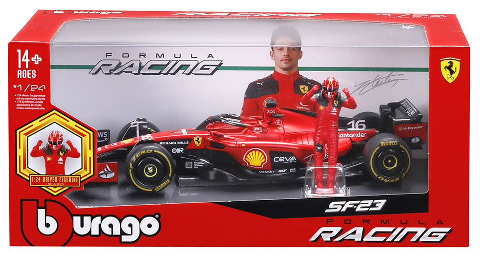 F1 Ferrari SF-23 w/Leclerc Scala 1:24