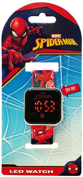 Orologio da Polso Digitale LED Marvel Spider-Man