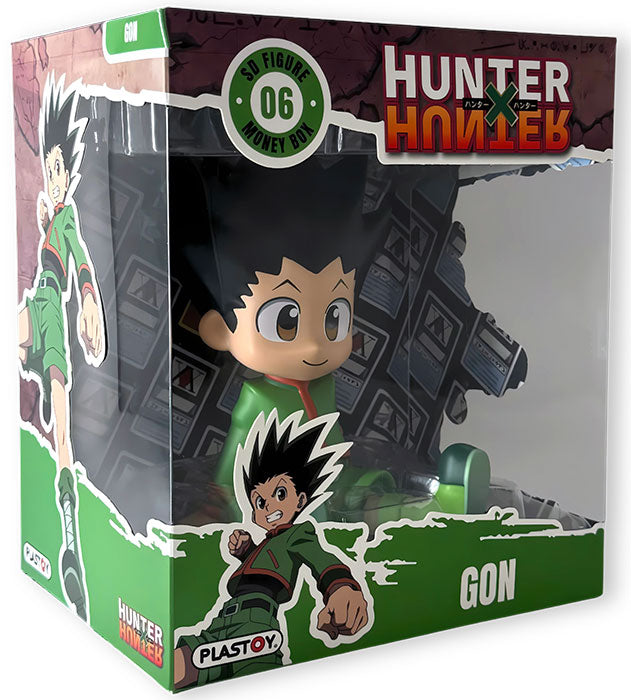 PLASTOY Salvadanaio Hunter x Hunter Gon Freecss
