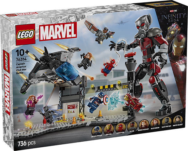76314 Marvel Azione di battaglia Captain America: Civil War