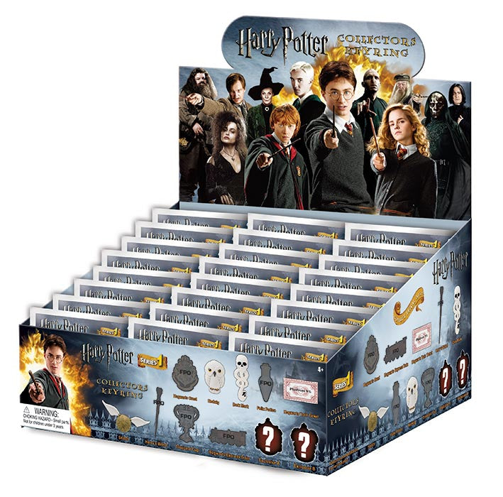Portachiavi Clip Harry Potter Serie 1 Display 24pz