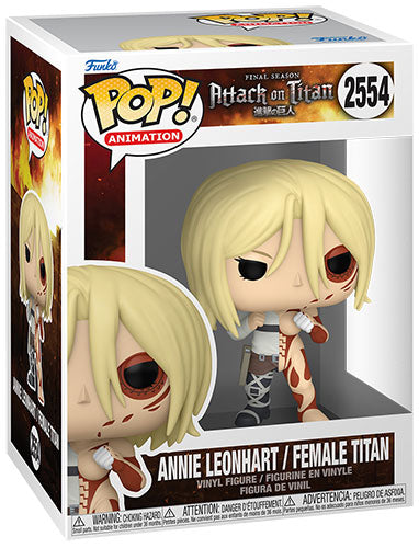 FUNKO POP Attack on Titan Annie Leonhart / Female Titan 2554