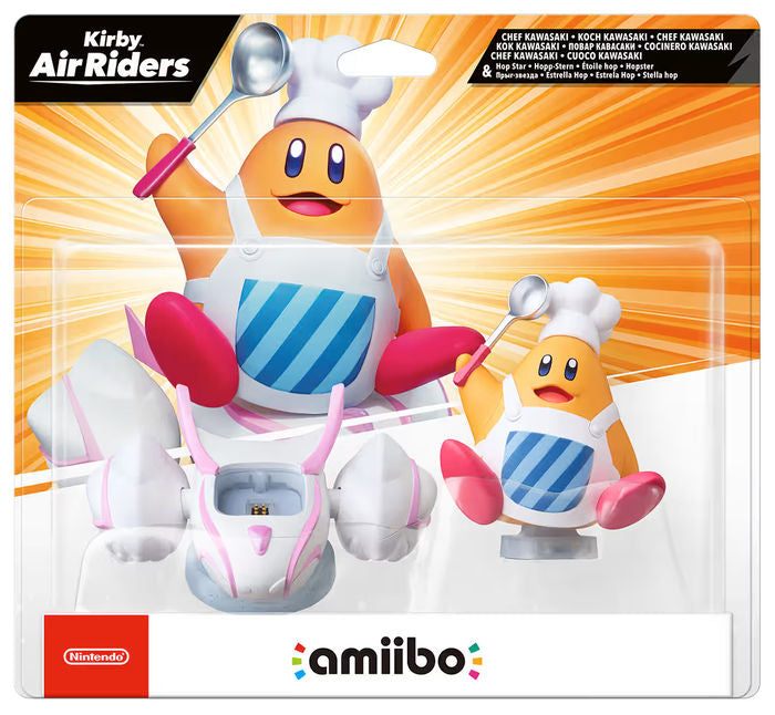 Amiibo Kirby Air Riders Chef Kawasaki e Hop Star