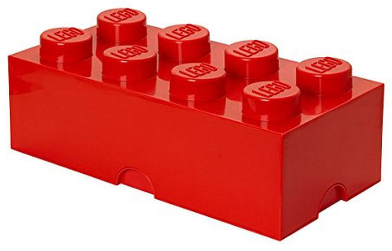 Contenitore LEGO Brick 8 Rosso