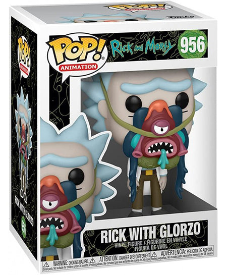 FUNKO POP Rick and Morty Rick w/Glorzo 956