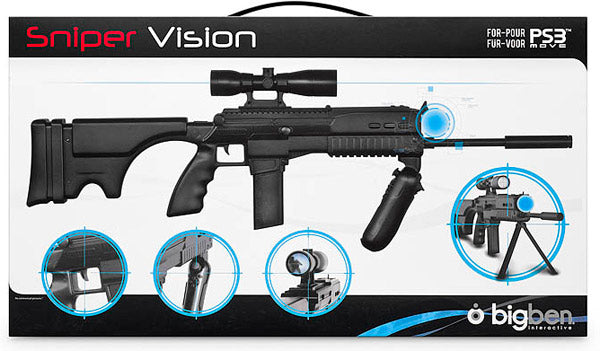 BB Move Sniper Gun Black PS3