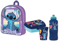 Zaino + Gift Set 3 in 1 Disney Stitch Spiaggia Viola
