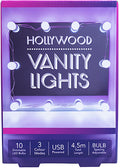 String Lights Hollywood Vanity