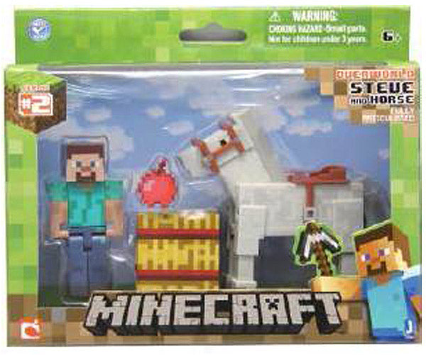 Overworld Minecraft Steve and Horse Series 2