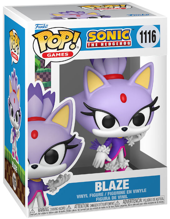 FUNKO POP Sonic The Hedgehog Blaze 1116