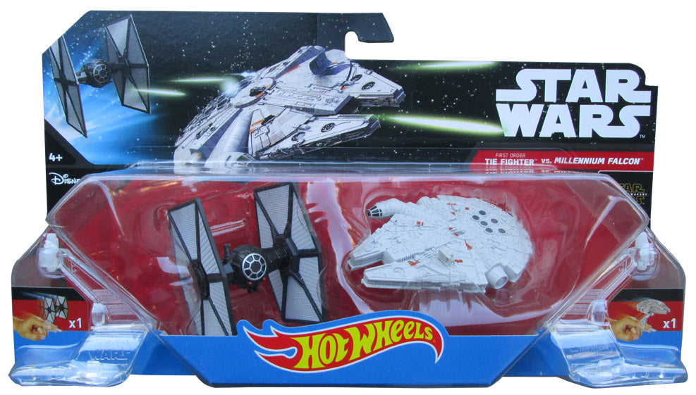 Hot Wheels: Star Wars The Fighter Vs Millennium Falcon