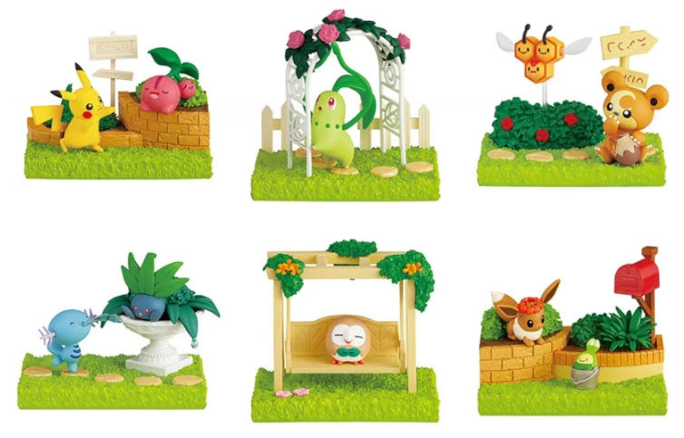 Pokemon Garden Afternoon Of Sunshine Trees 1pz Assortimento