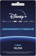 DISNEY+ Abbonamento Premium 3 mesi 35.70 Euro