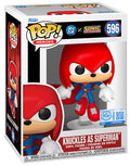 FUNKO POP Sonic x Justice League Knuckles as Superman 596