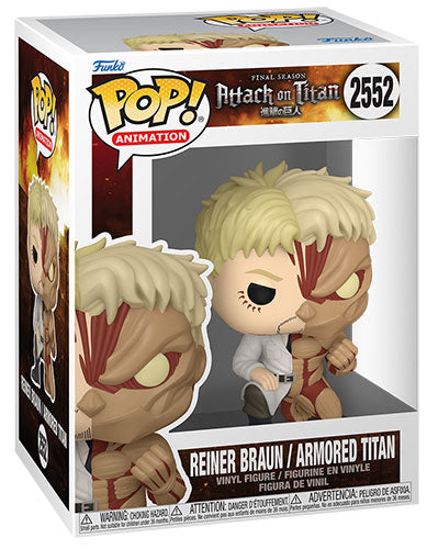 FUNKO POP Attack on Titan Reiner Braun / Armored Titan 2552