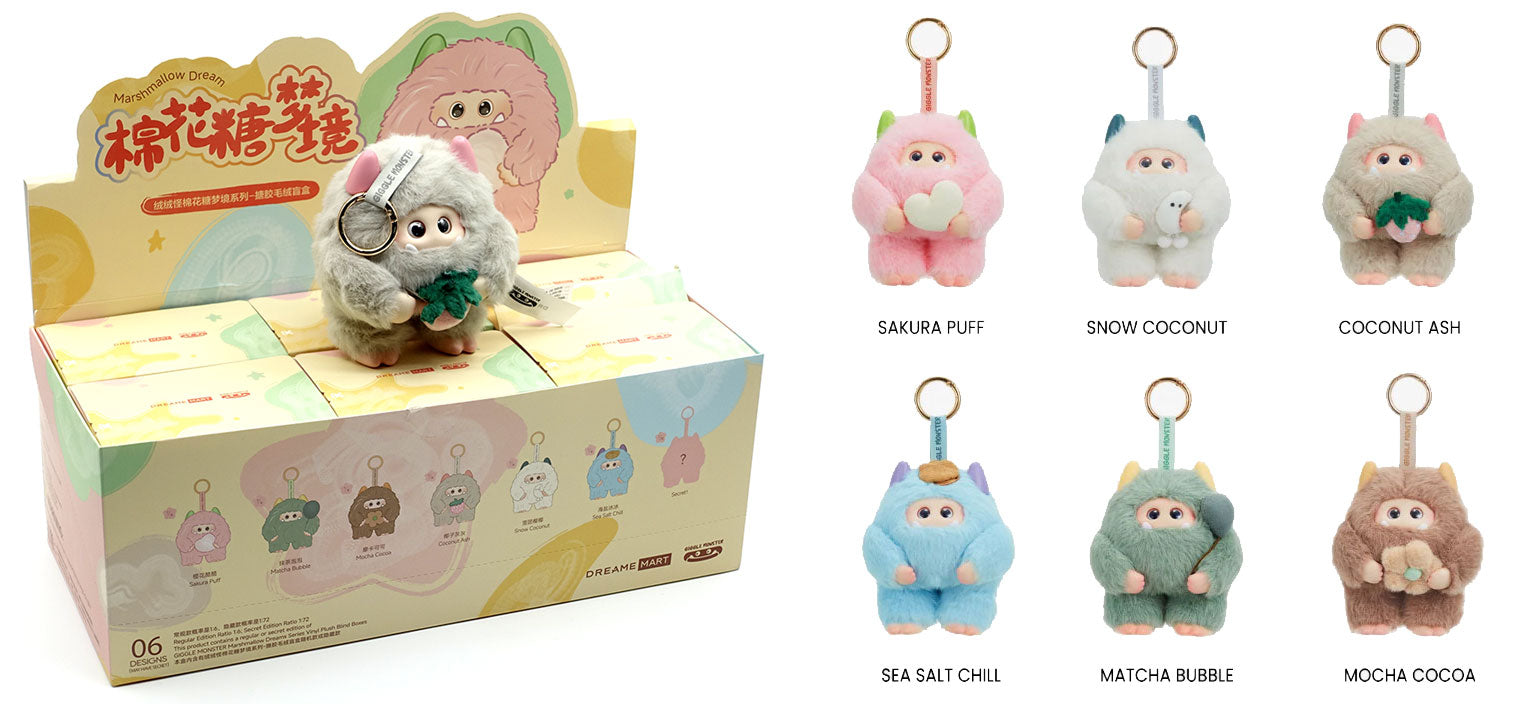 GIGGLE MONSTER V1 Marshmallow Dream Series 1pz Assortimento