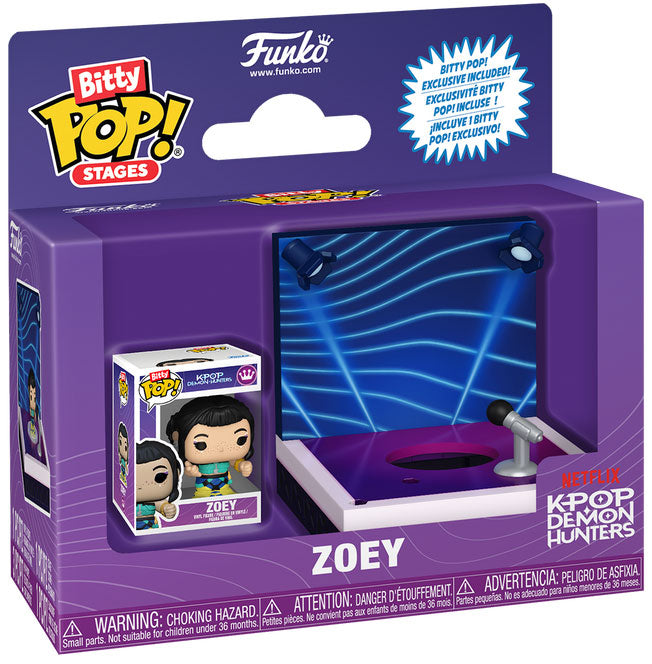 FUNKO BITTY POP Stages KPop Demon Hunters Zoey How It's Done