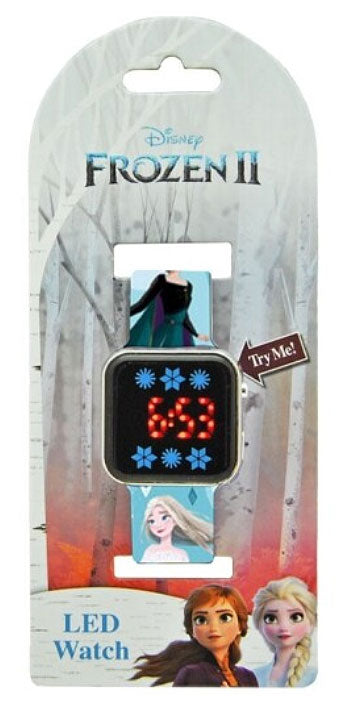 Orologio da Polso Digitale LED Disney Frozen Azzurro