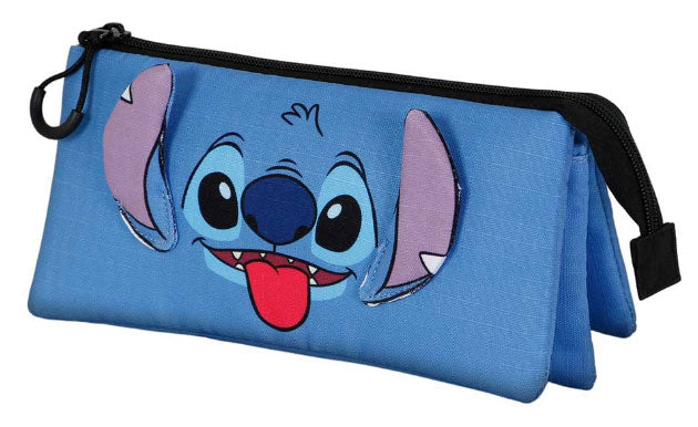 Astuccio Triplo Disney Stitch Happy Face
