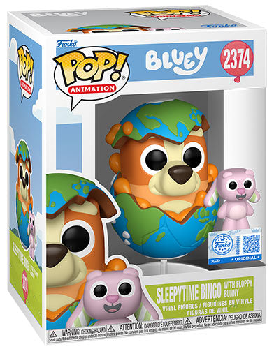FUNKO POP Bluey Sleepytime Bingo w/Floppy Bunny 2374
