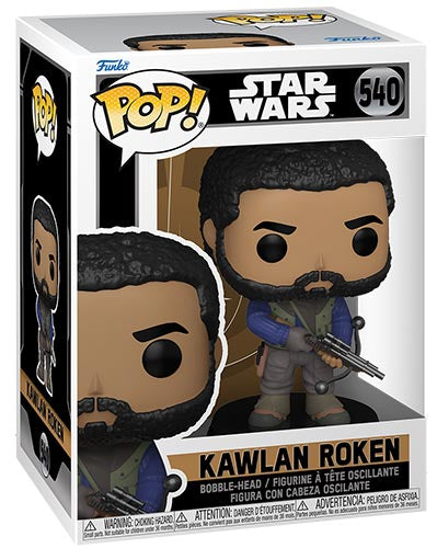 FUNKO POP Star Wars Obi-Wan Kenobi Kawlan Roken Bobble 540