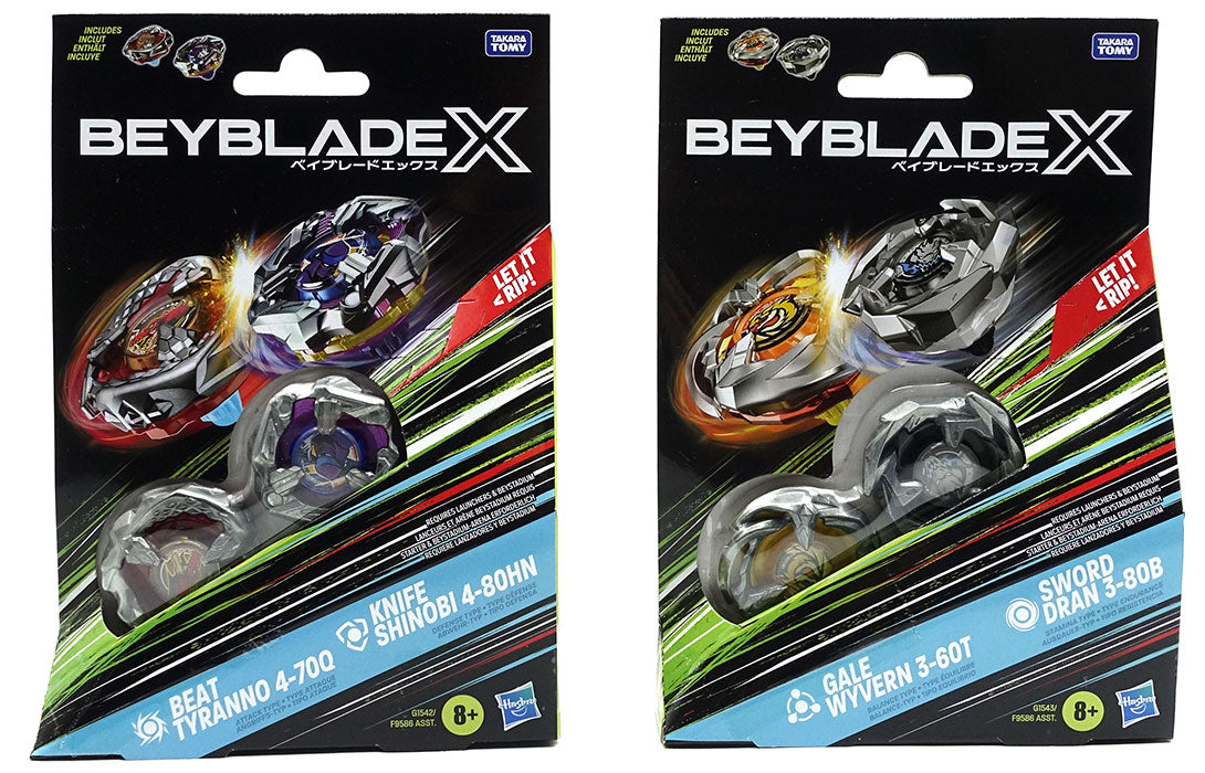 Beyblade X Dual Pack 1pz Assortimento