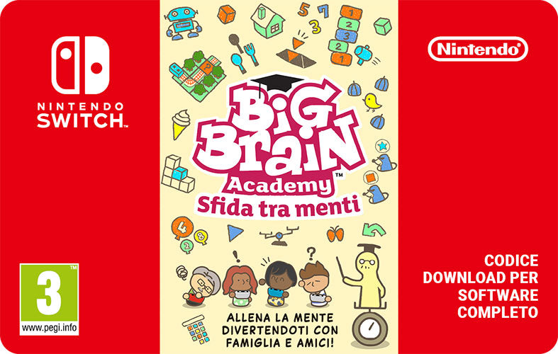 Big Brain Academy: Sfida tra Menti Switch PIN