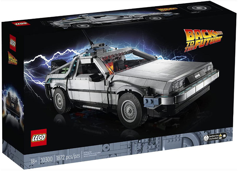10300 Icons Back to the Future Macchina del Tempo RARE