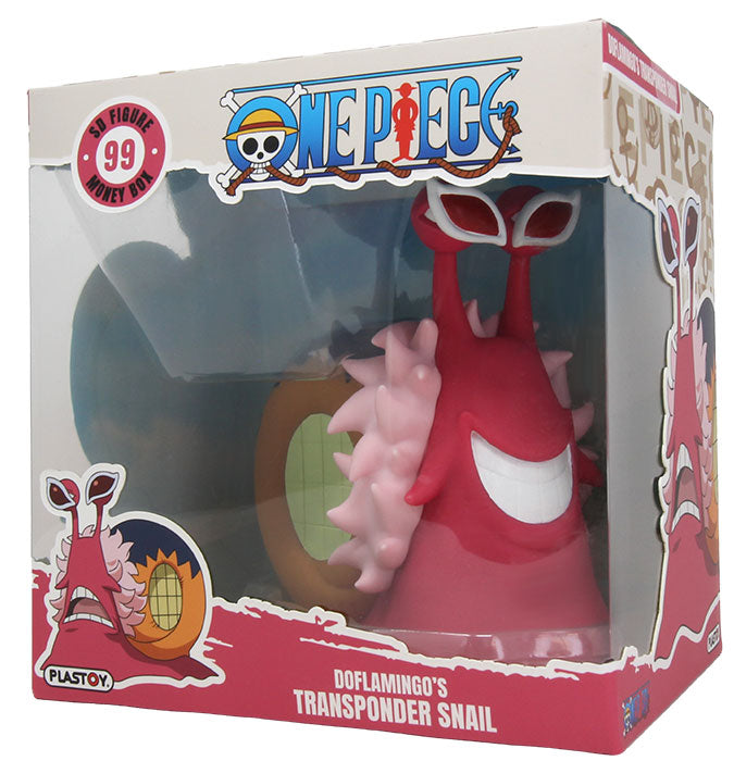 PLASTOY Salvadanaio One Piece Lumacofono Doflamingo