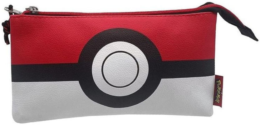 Astuccio Triplo Pokemon Poke Ball