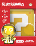 Paladone Lampada SquishyGlo Silicone Super Mario Question