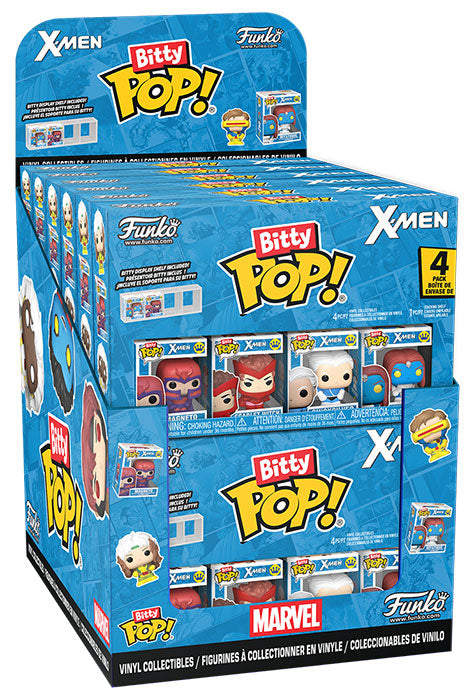 FUNKO BITTY POP 4 Pack Display da 12pz Marvel X-Men