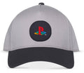 Cap Playstation Round Logo Grey